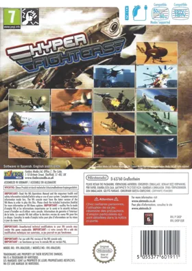 Hyper Fighters box cover back